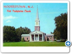 Moorestown - The newer incarnation of the 1st Presbyterian Church - mid 20th century