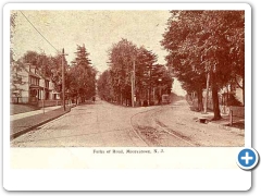 The fork in the road - Moorestown - 1907 - This duplicate is intentional