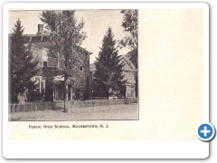 Moorestown High School as it was in 1905