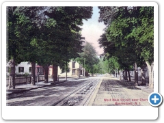 Moorestown - West Main Street near Church - 1900s