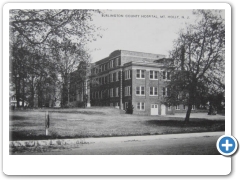 Burlington County Hospital in Mount Holly - 1940s