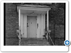 Mount Holly - The front entrance to Old Burlington County Prison - HABS