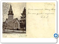Mount Holly - Firtst Presbyterian Church - 1900s