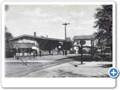 The Railroad Station at Mount Holly