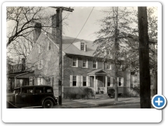 Samuel Risdon House, Garden Street, Mount Holly, date unknown (owned by the Misses Etris, 1939) - NJA