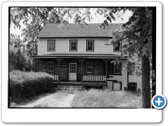 Shinn-Curtis Log Cabin, 23 Washington Street - HABS