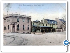 Union and Farmers Bank - Mount Holly - around 1910