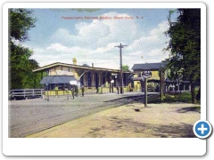 Mount Holly - The Pennsylvania Railroad Depot - 1910
