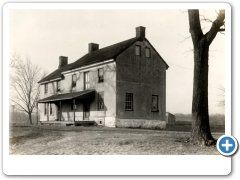 Traditional headquarters of General Clinton when encamped at Evesham (1778), Mount Laurel-Evesboro Road, Mount Laurel Twp., 1744 - NJA