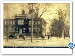 A public school at Palmyra around 1925