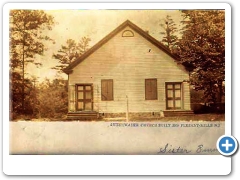 Pleasant Mills ME Meeting House around 1907