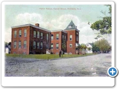 Riverside -  Public school on Carroll Street around 1908