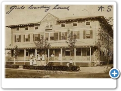 The Girls Boarding House around 1907