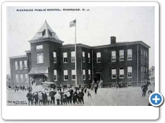 The Carroll Street School in Riverside around 1913