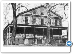 Mid 20th century view of Atsion Mansion