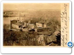 A general, birdseye view of Smithville from around 1906