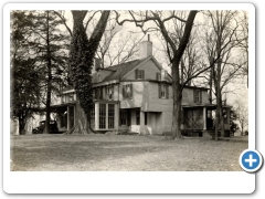 Black Homestead, north side of Monmouth Road, east of Jobstown, Springfield Twp., date unknown (owned recently by Henry Black, 1939) - NJA