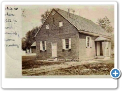 Vincentown - FriendsMeeting House - Built 1813 - Photograpgh from around 1907