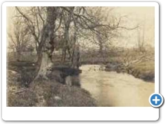 Vincentown - A view of Stop The Jade Run - The name has been in use since 1717(Bisbee, Sign Posts).  It  may be a corruption of the original Lenape name for the stream.