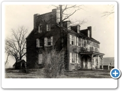 William Pew House, Oxmead and Burrs Roads, Westampton Twp., early 1800s - NJA
