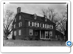 Westhampton - rancocas Vicinity - Aaron Wills House - HABS