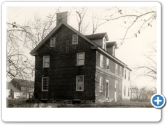 William and Mary Ridgway House, near Charleston (Beverly vicinity), Willingboro Twp., 1789 - NJA