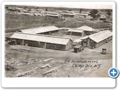 Headquarters buildings at Camp Dix