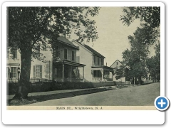 A View of Main Street with Flags, Wrightstow