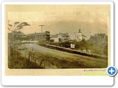 A street in Wrightstown about 1909