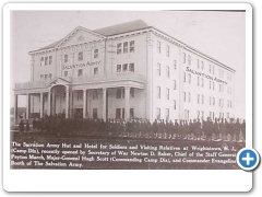 Wrightstowm - The Salvation Army Hotel in 1919