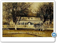 A soldiers club in an old house apparently located inside Camp Dix and near Wrightstown or Pointville