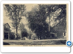 A street scene in Wrightstown, NJ