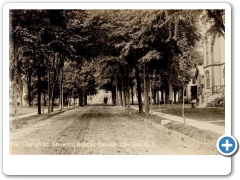 Clinton - A view of High Street - The Baptist Church is on the right - c 1910