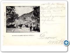 Clinton - Mulligans Lime Quarries and kilns - c 1910