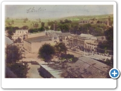 Clinton - A birds eye view of part of town - c 1910