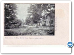 Asbury - Main Street Looking North From the Square - c 1910