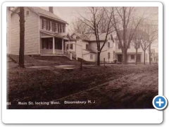 Bloomsbury - Main Street Looking West - 1912