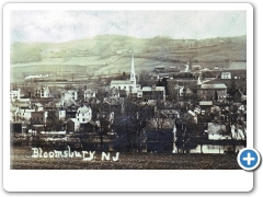 Bloomsbury - A birds eye view of yje town - 1907