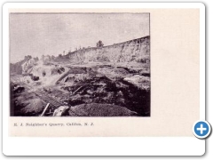 Califon - E J Neighbor's Quarry - 1906