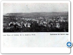 Califon - Birds eye view - c 1910