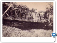 Califon - Main Street Bridge And Buildings - c 1910
