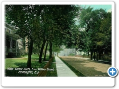 Flemington - Main Street looking South from William Street - 1910