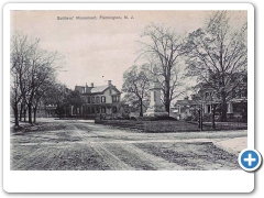 Flemington - The soldiers Monument on Main Street - c 1910