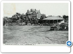 Flemington  - Flemington Athletic Field - Reading Academy in background - c 1910