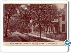 Frenchtown - 2nd Street looking West - 1911