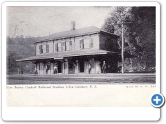 Glen Gardner - Central Railroad Station - 1909