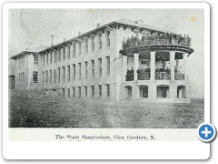 Glen Gardner - TB Sanitarium - Mens Ward - 1916