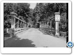 Glen Gardner Bridge - Spanning Spruce Run - view across the bridge - Glen Gardner