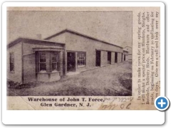 Glen Gardner - The Warehouse of John F. Force - 1906