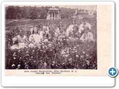 Glen Gardner - The TB Sanitarium - Children, Apparently patients, enjoying the outdoors